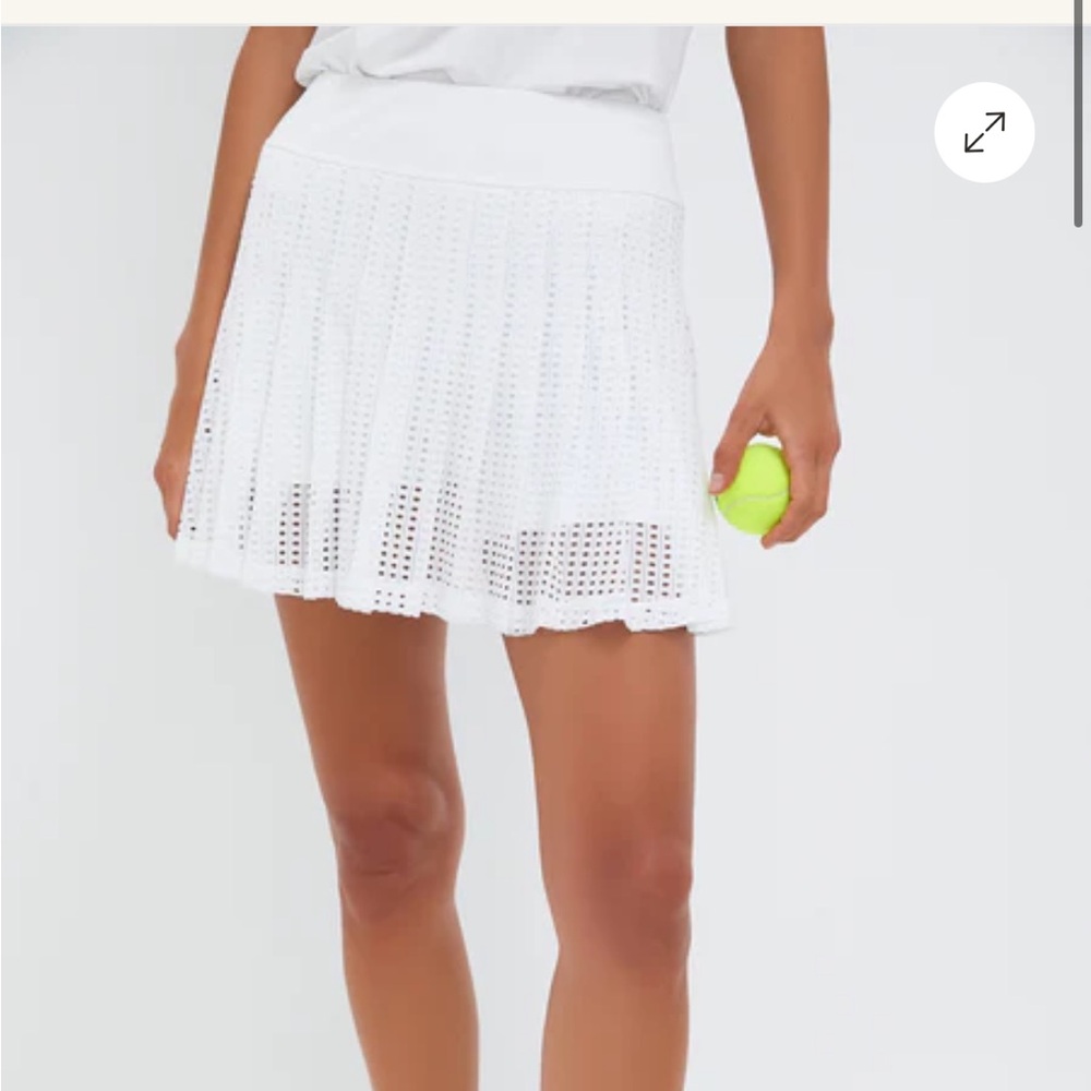 White Cane Tennis Women's Skirt